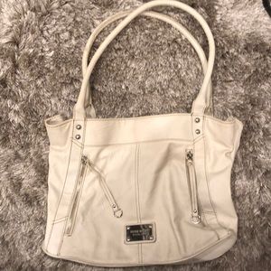 White purse